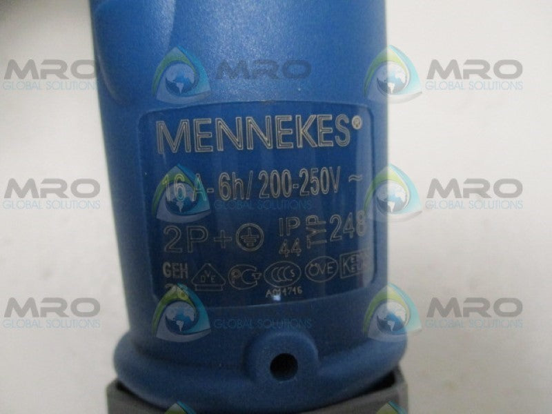 MENEKES 248 CONNECTOR 15A-6H/200-250V NSNP
