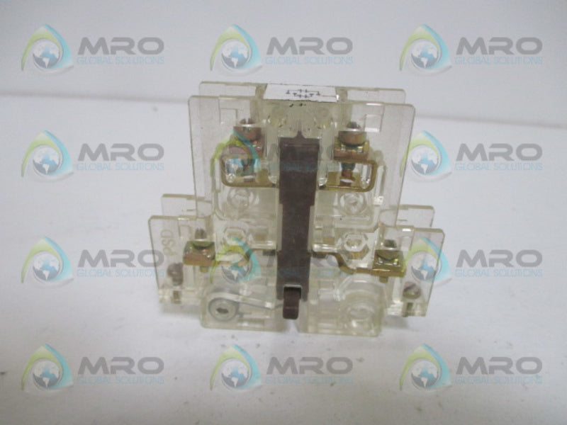 INDUSTRIAL SPARE PART 195-NX18 SER. A AUXLIARY CONTACT UNMP