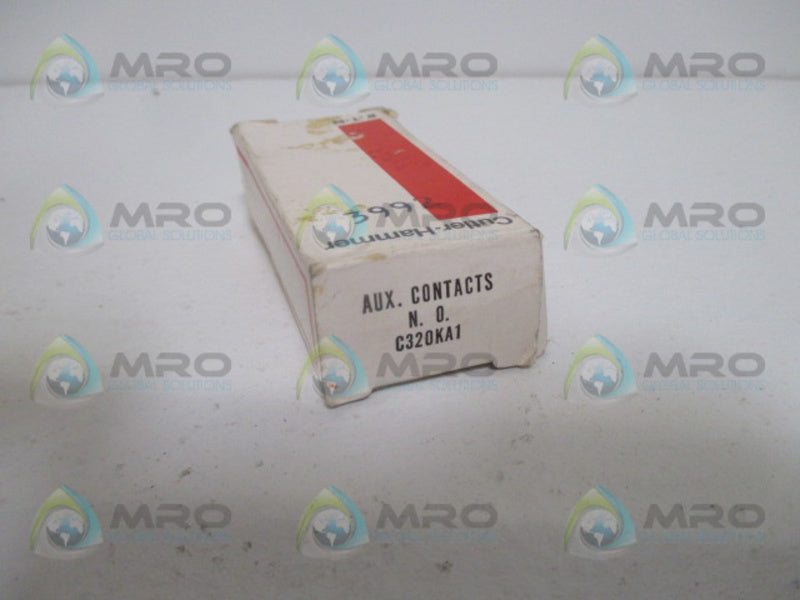 CUTLER HAMMER C320KA1 AUXILIARY CONTACT (AS PICTURED) NSNP