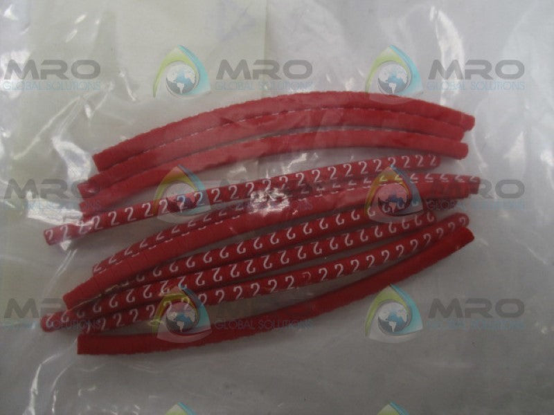 HELLERMANNTYTON 901-10346 554-484 CABLE MARKER (PKG OF 250) NSMP