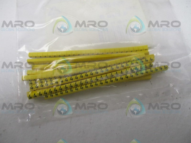 HELLERMANNTYTON 901-10348 554-507 CABLE MARKER (PKG OF 250) NSMP