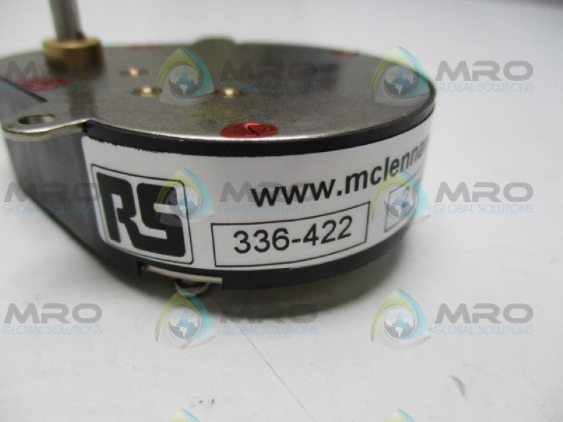 MCLEAN SERVO SUPPLIES P5-G23L82 336-422 GEAR BOX 2RPM NSNP
