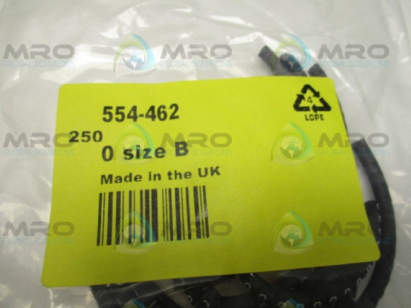 HELLERMANNTYTON 901-10344 554-462 CABLE MARKER (PKG OF 250) NSMP