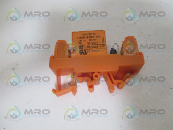 SIEMENS V23057-B3006-A101 RELAY ASSEMBLY 24V NSMP