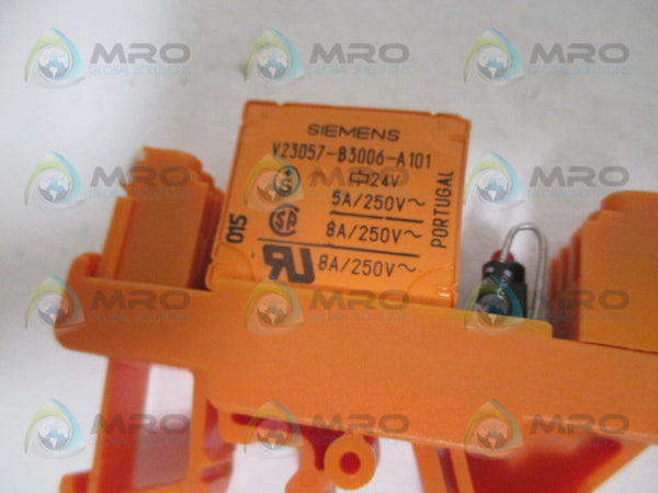 SIEMENS V23057-B3006-A101 RELAY ASSEMBLY 24V NSMP