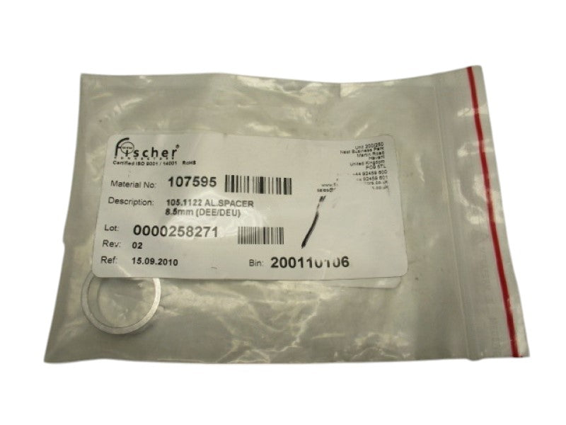 FISCHER 107595 ALUMINUM SPACER 8.5MM NSMP
