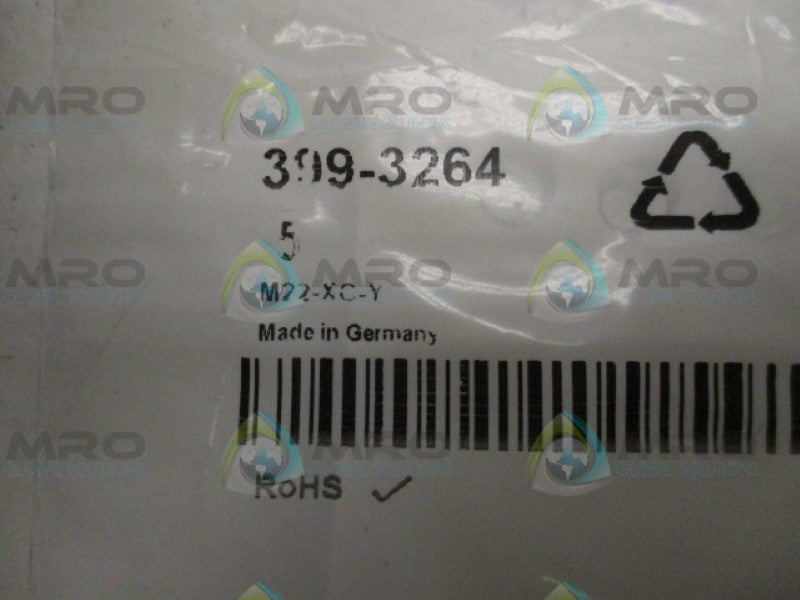 EATON RS-M22-XC-Y 399-3264 CODING ADAPTER SET (PKG OF 5) NSMP