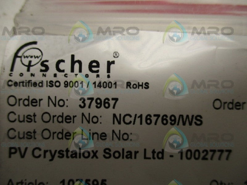 FISCHER 37967 ALUMINUM SPACER 8.5MM NSNP