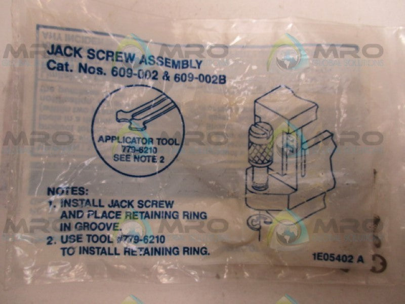 THOMAS&BETTS 609-002 609-002B JACK SCREW ASSEMBLY NSMP