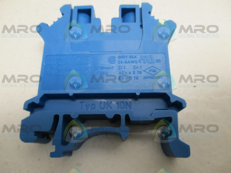 PHOENIX CONTACT UK10N-BU BLUE TERMINAL BLOCK NSNP