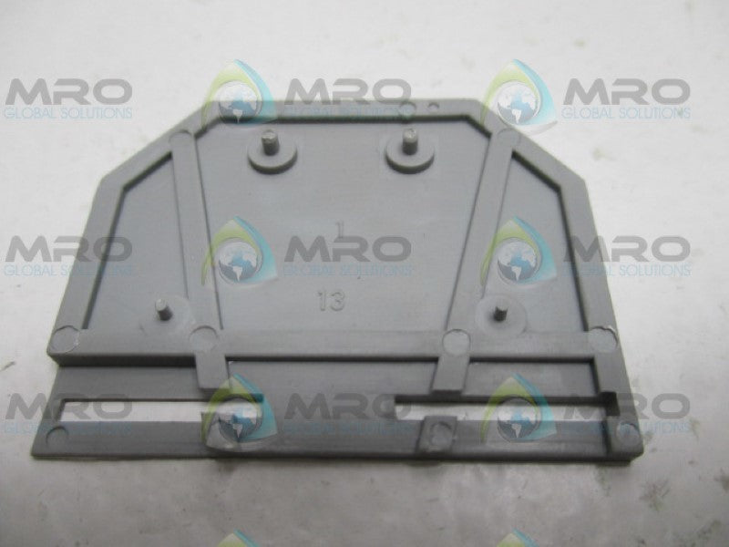 WAGO 280 TERMINAL END BARRIER NSNP