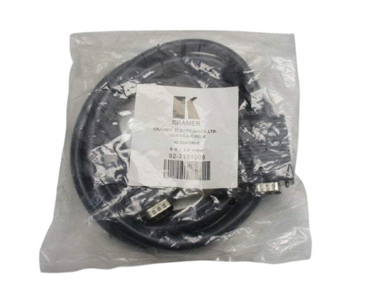KRAMER ELECTRONICS C-GM/GM-6 92-7101006 VGA/VGA CABLE NSMP