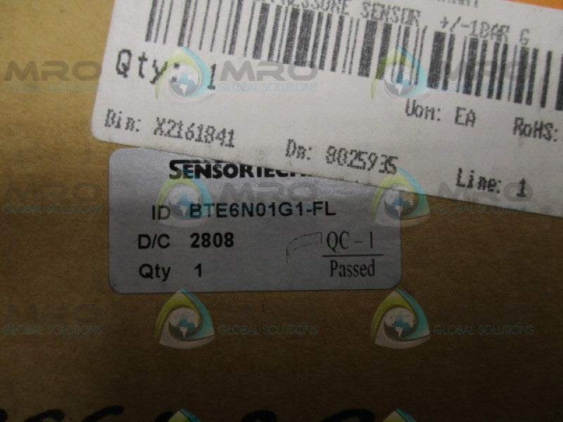 SENSOR TECHNICS BTE6N01G1-FL SENSOR 13..30V NSMP
