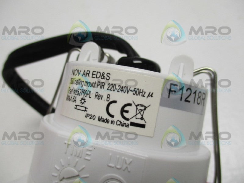MK K5015 52766PL FLUSH CEILING MOUNT PIR SENSOR 360DEGREE NSMP