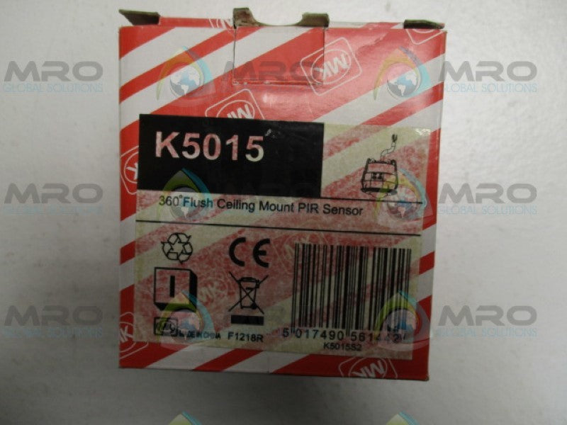 MK K5015 52766PL FLUSH CEILING MOUNT PIR SENSOR 360DEGREE NSMP