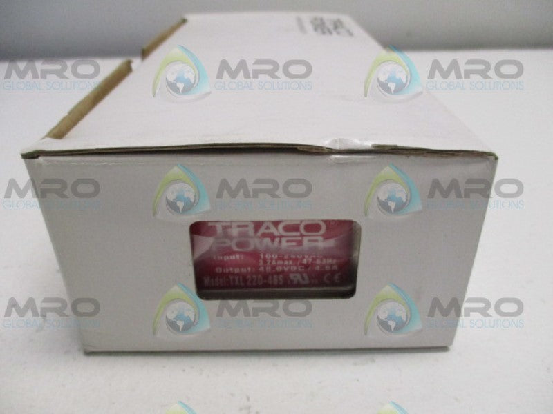 TRACO POWER TXL220-48S POWER SUPPLY 100-240VAC NSMP