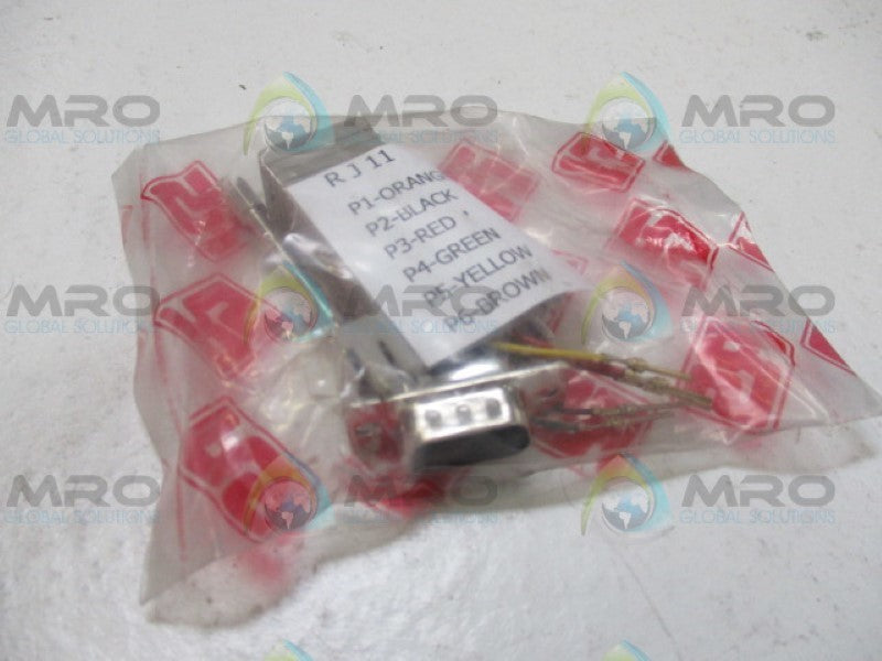 RS PRO 625-6192 RJ11 SOCKET / 9-WAY PLUG ADAPTER NSMP