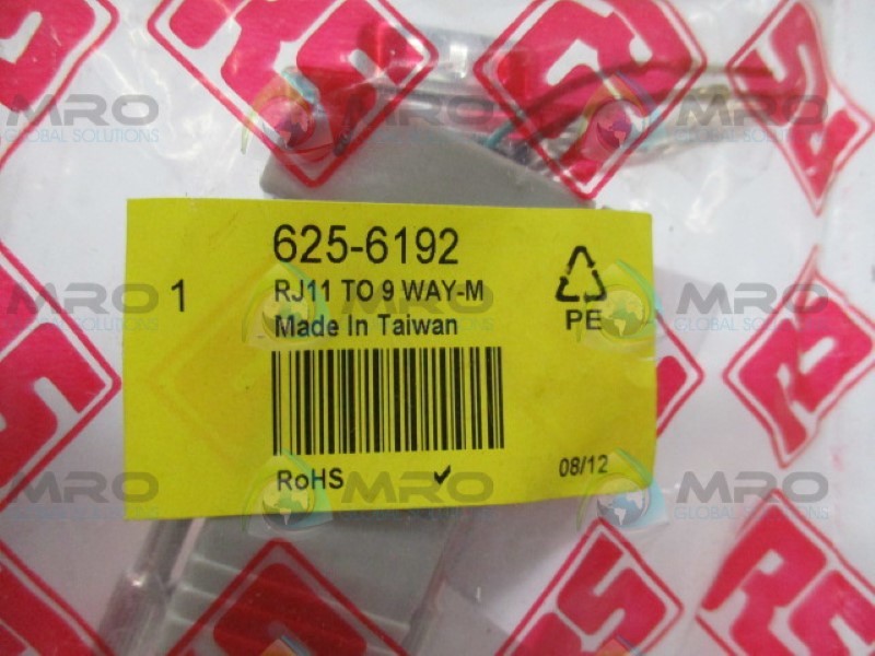 RS PRO 625-6192 RJ11 SOCKET / 9-WAY PLUG ADAPTER NSMP