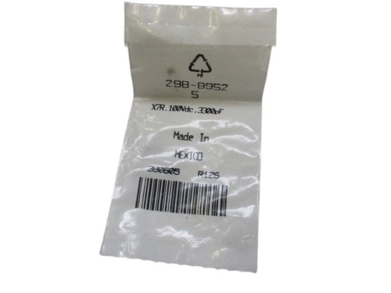 NEUTRAL C315C332K1R5CA 298-8952 CERAMIC CAP (PKG OF 5) NSMP