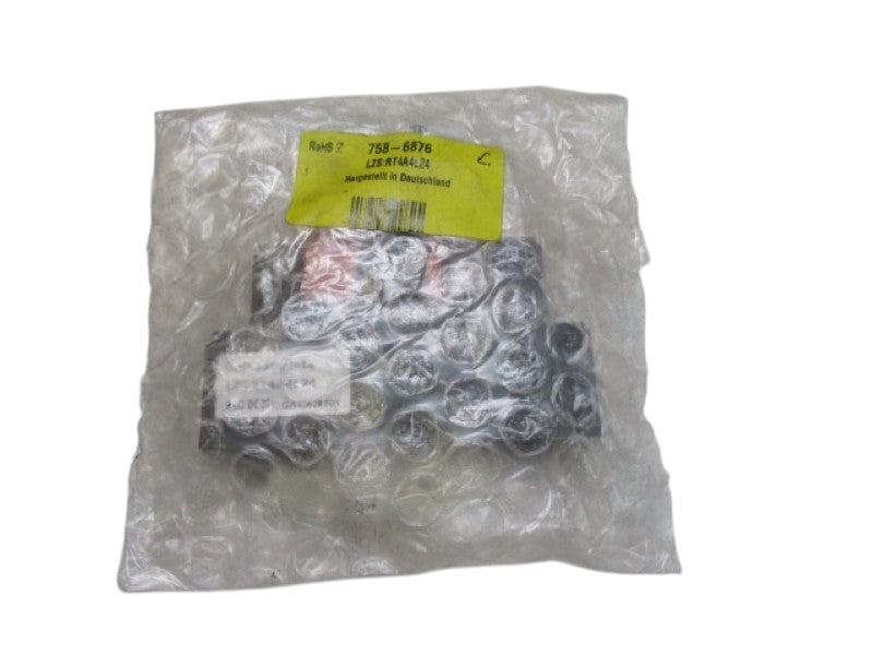 SIEMENS LZS:RT4A4L24 758-6876 COMPACT RELAY PLUG IN 24V NSMP