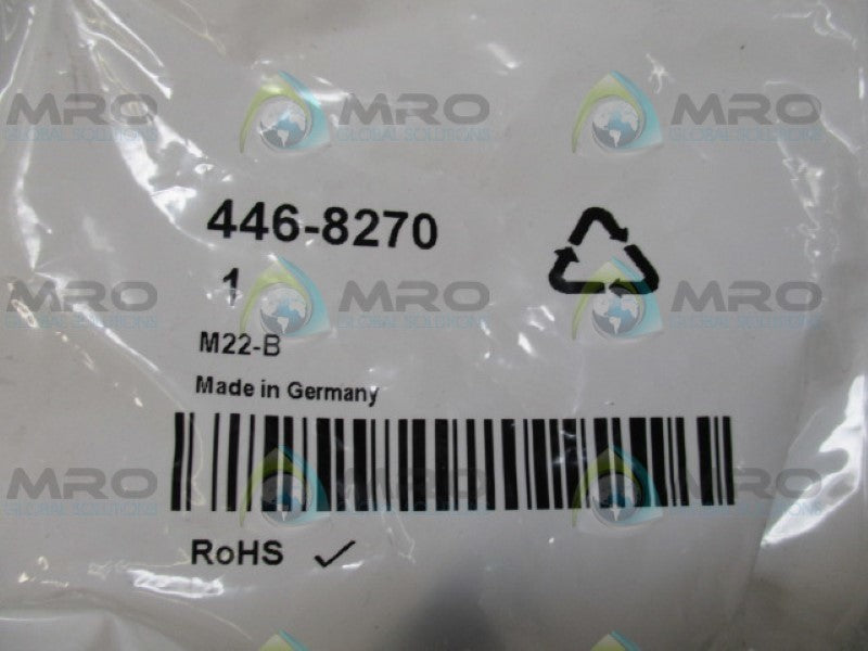 KLOCKNER MOELLER M22-B 446-8270 GRAY BLANKING PLUG NSMP