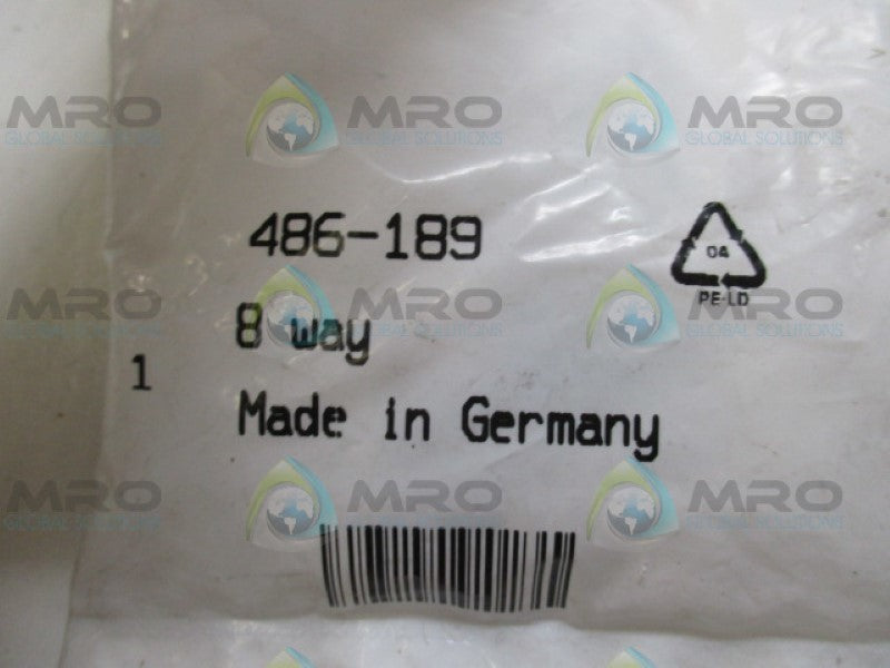 AMPHENOL T3505001 486-189 8-POLE DIN SOCKET 5A 100V NSMP