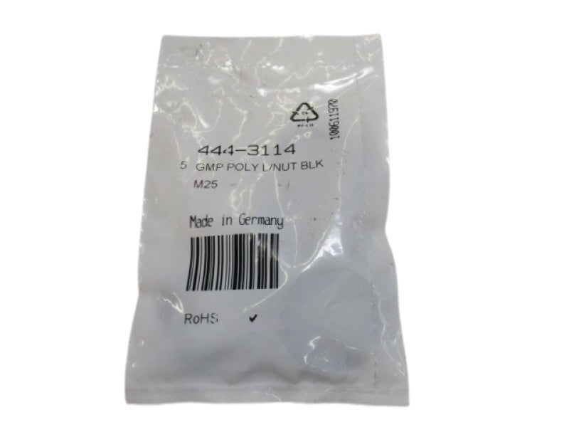 LAPP 53119130 444-3114 BLACK CABLE GLAND LOCKNUT (PKG OF 5) NSMP