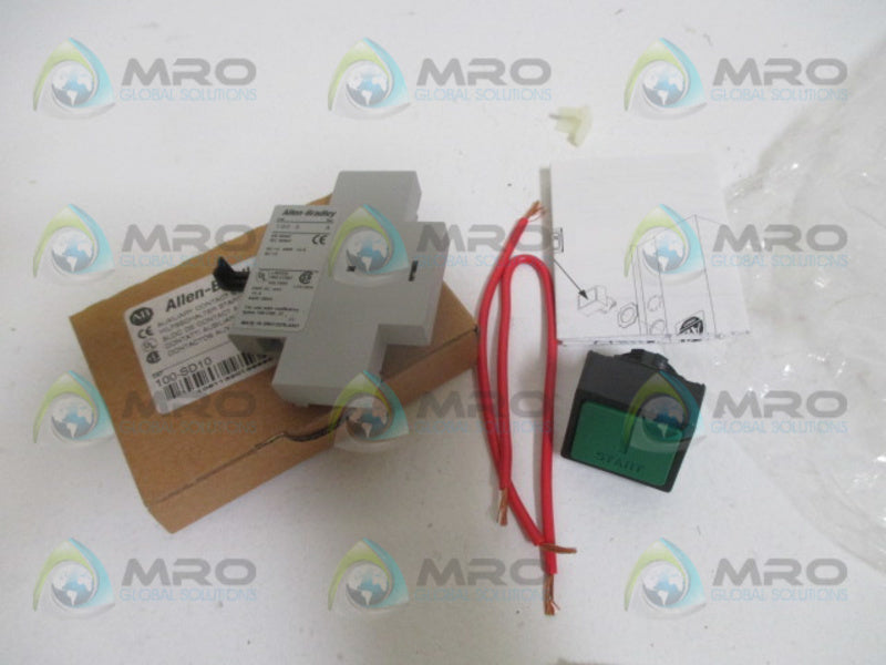 ALLEN BRADLEY 198-MS10 SER. A PUSH BUTTON KIT (MISSING ACCESSORIES) *NEW IN BOX*