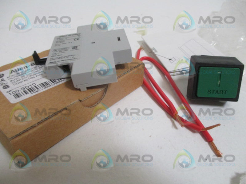ALLEN BRADLEY 198-MS10 SER. A PUSH BUTTON KIT (MISSING ACCESSORIES) *NEW IN BOX*
