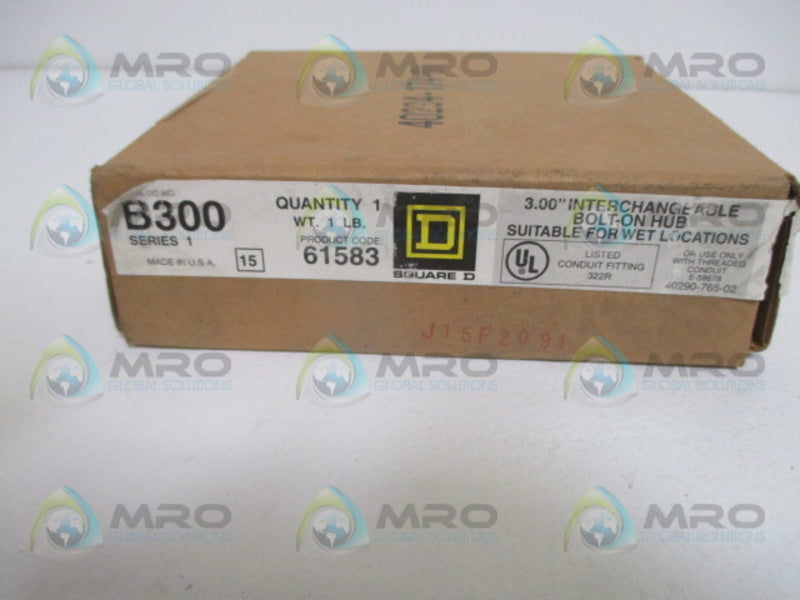 SQUARE D B300 HUB 3.00" (MISSING ACCESSORY) NSMP