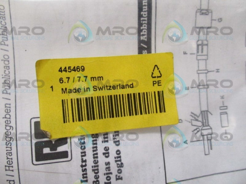 FISCHER E3104.2/7.7+B 445-469 CONNECTOR CABLE CLAMP NSMP