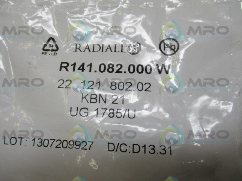 RADIALL R141.082.000W COAXIAL SOCKET NSMP
