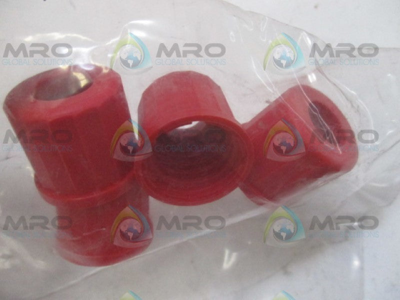 KNF 10171700-30 025980 RED HOSE CONNECTOR NUT (PKG OF 4) NSMP