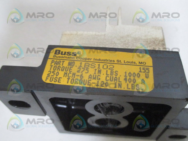 BUSS 1BS102 SINGL FUSE BLOCK NSNP
