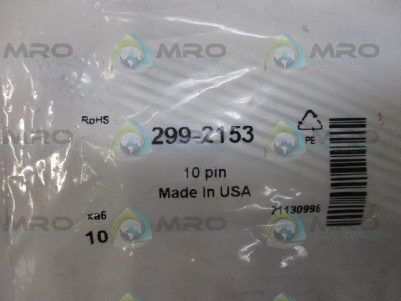 TE CONNECTIVITY 6-1437188-8 299-2153 FLEX STRIPS(PKG OF 10) NSMP