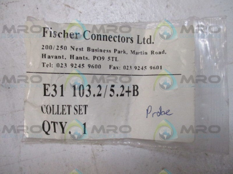 FISCHER E31103.2/5.2TB COLLECT SET NSMP
