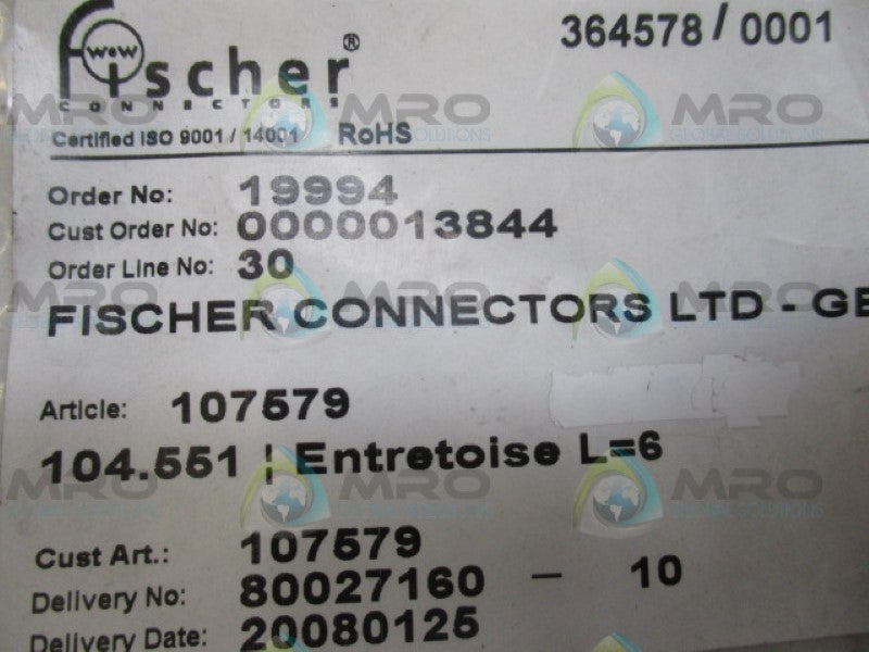 FISCHER 104.551 ALUMINUM SPACE NSNP