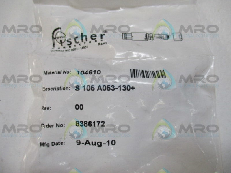 FISCHER S105A053-130+ CONNECTOR NSMP