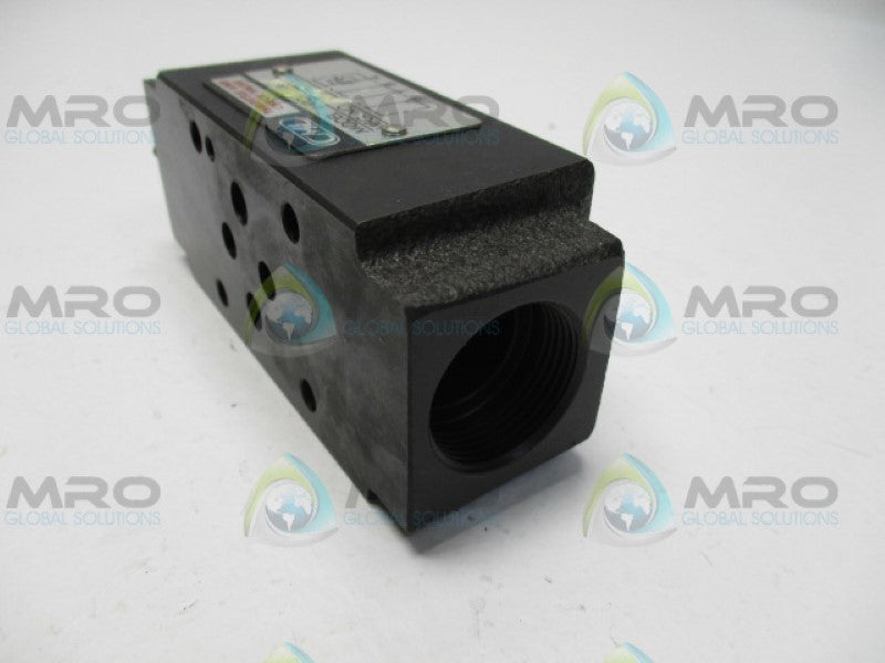 CML MTC-02-A-K THROTTLE CHECK VALVE NSNP