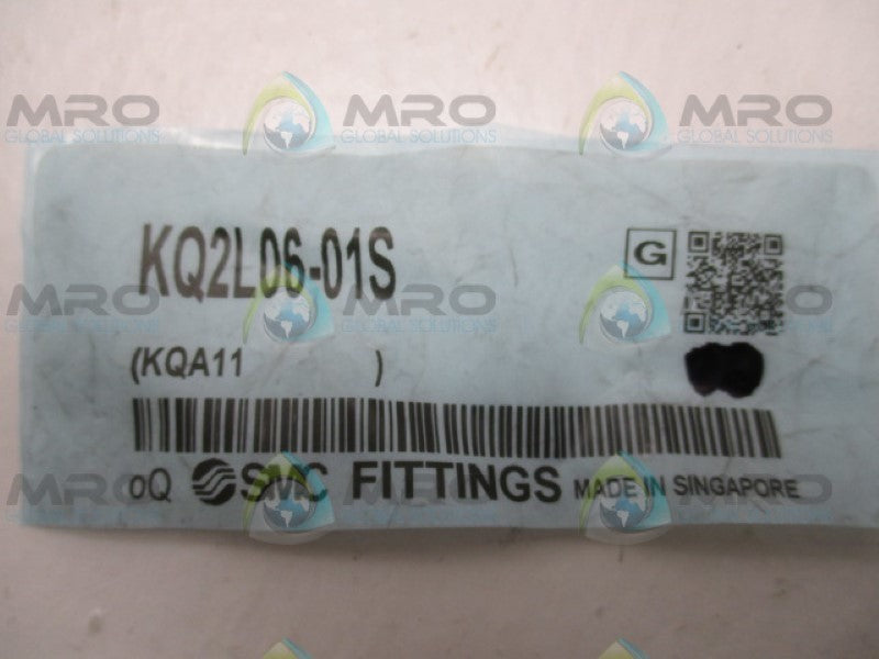 SMC KQ2L06-01S MALE ELBOW FITTING NSNP