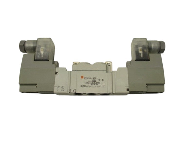 SMC SY5220-4DZ-01F-F2-Q DOUBLE SOLENOID BODY VALVE 220V NSNP