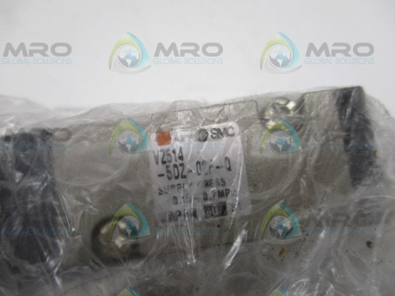 SMC VZ514-5DZ-02F-Q SOLENOID VALVE 24V NSMP