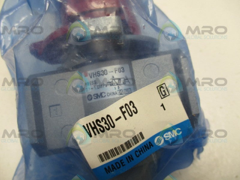 SMC VHS30-F03 3-PORT LOCK OUT VALVE NSMP