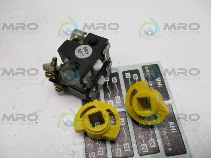 MOELLER VHI-NZMH4 AUXILARY CONTACT BREAKER NSMP