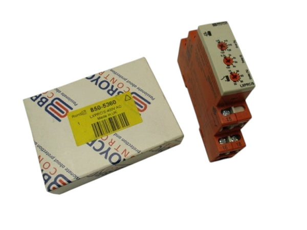 BROYCE CONTROL LXPRC/S 850-5360 MONITORING RELAY 400VAC NSMP