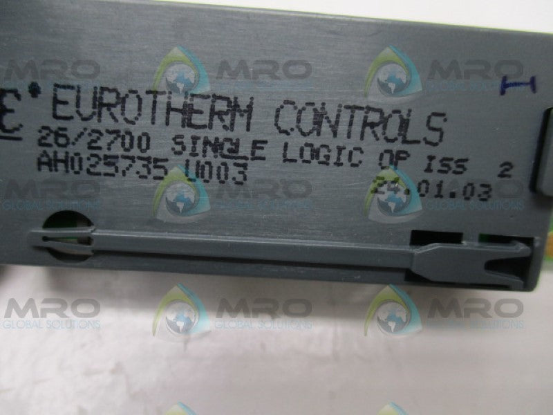 EUROTHERM AH025735U003 SINGLE LOGIC O/P MODULE UNMP