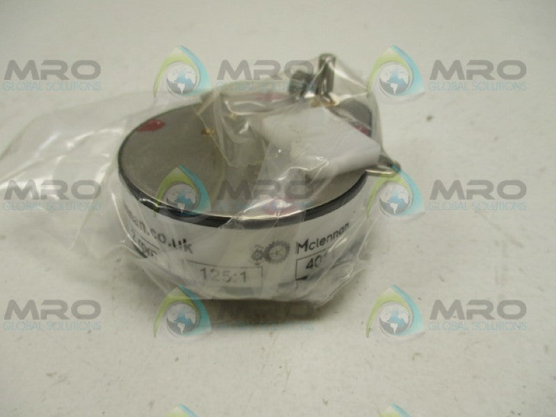 MCLENNAN SERVO SUPPLIES P5-G23L82 336-422 GEAR BOX 2RPM NSMP