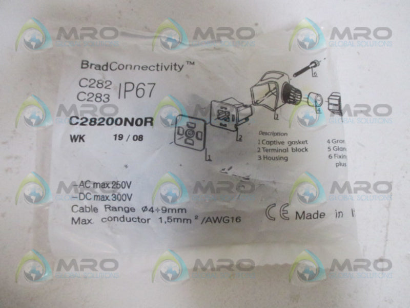 DANIEL WOODHEAD C28200N0R CONNECTOR NSMP