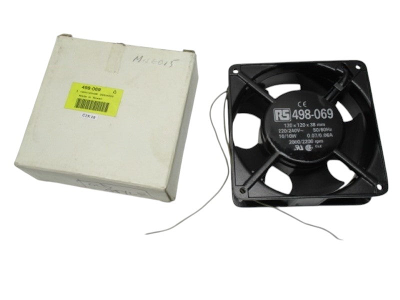SUNON RS PRO DP203A/2123LBL 498-069 AC AXIAL FAN 220-240V NSMP