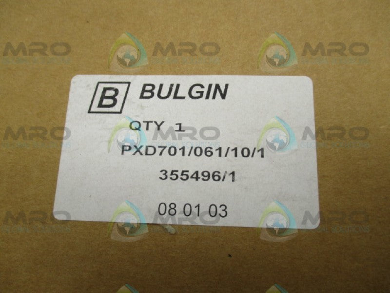 BULGIN PXD701/061/10/1 355496/1 6-PLUG POWER STRIP NSMP